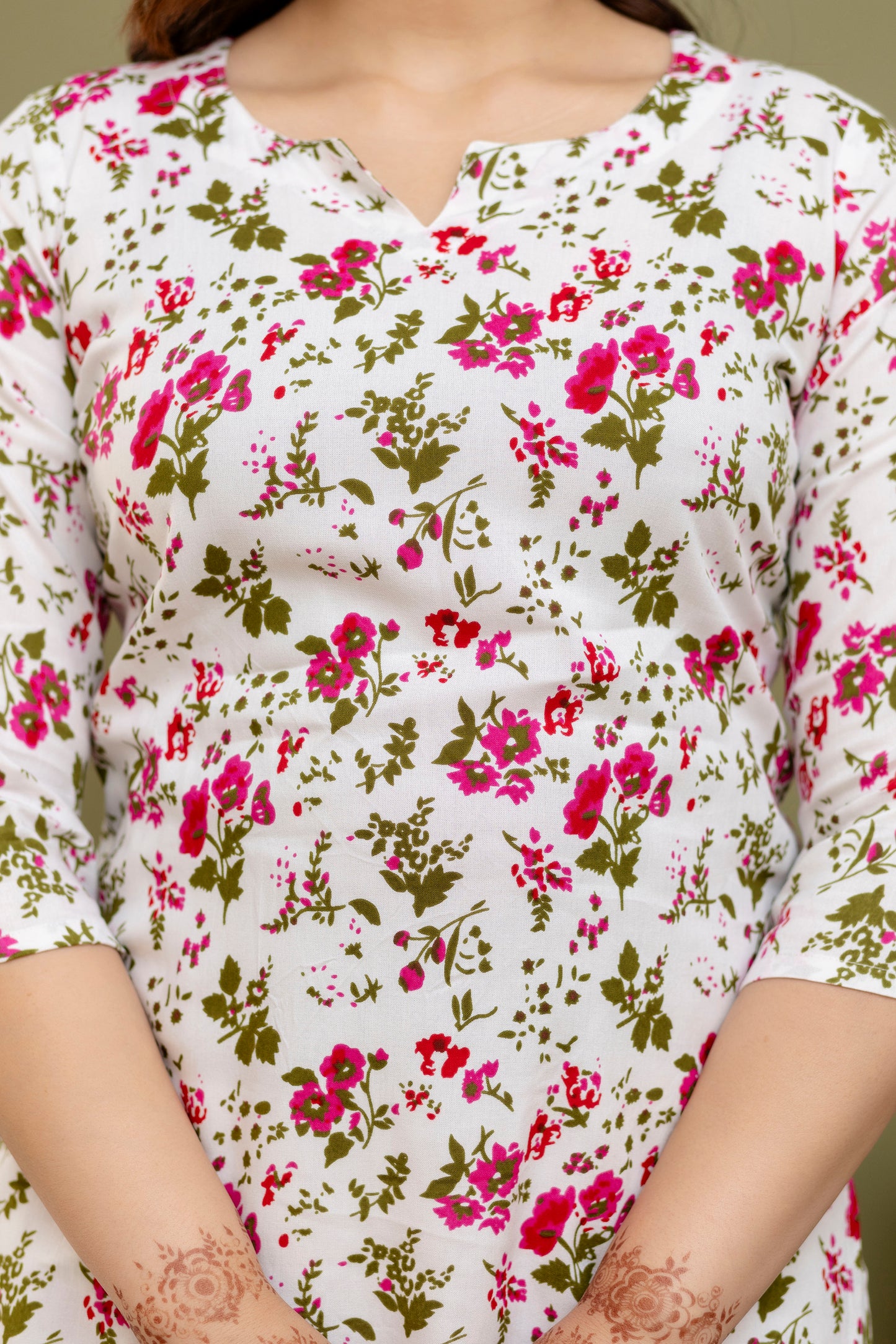 Printed Tunic With Trousers