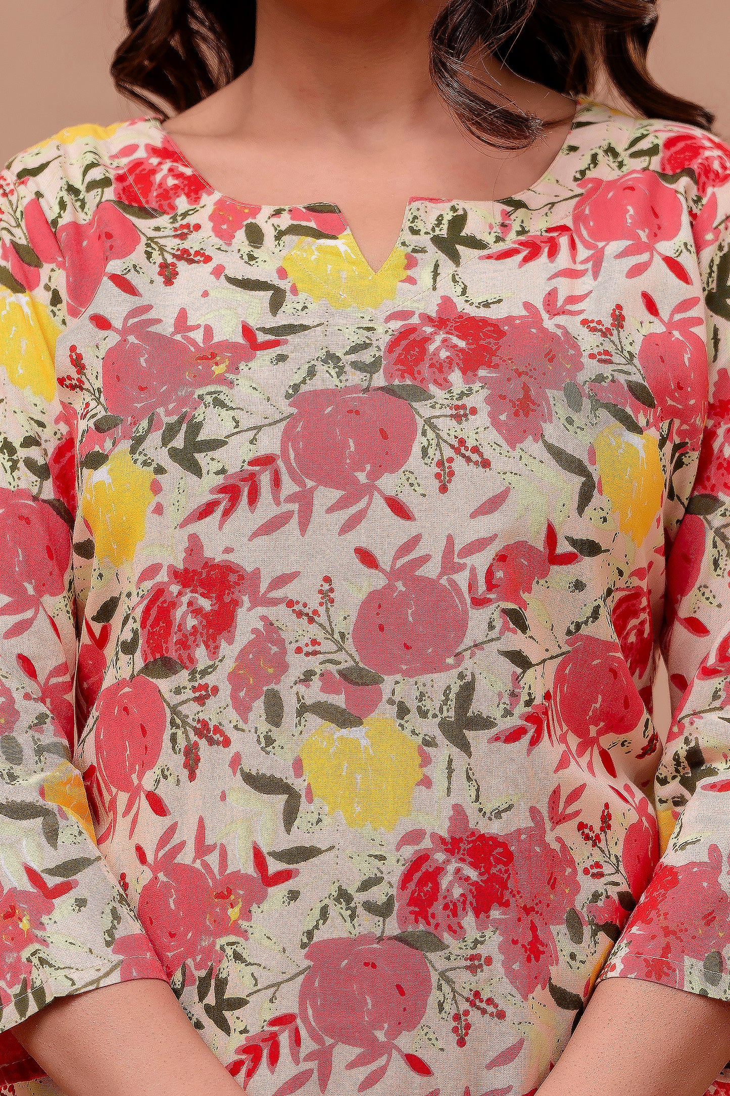 Printed Tunic With Trousers