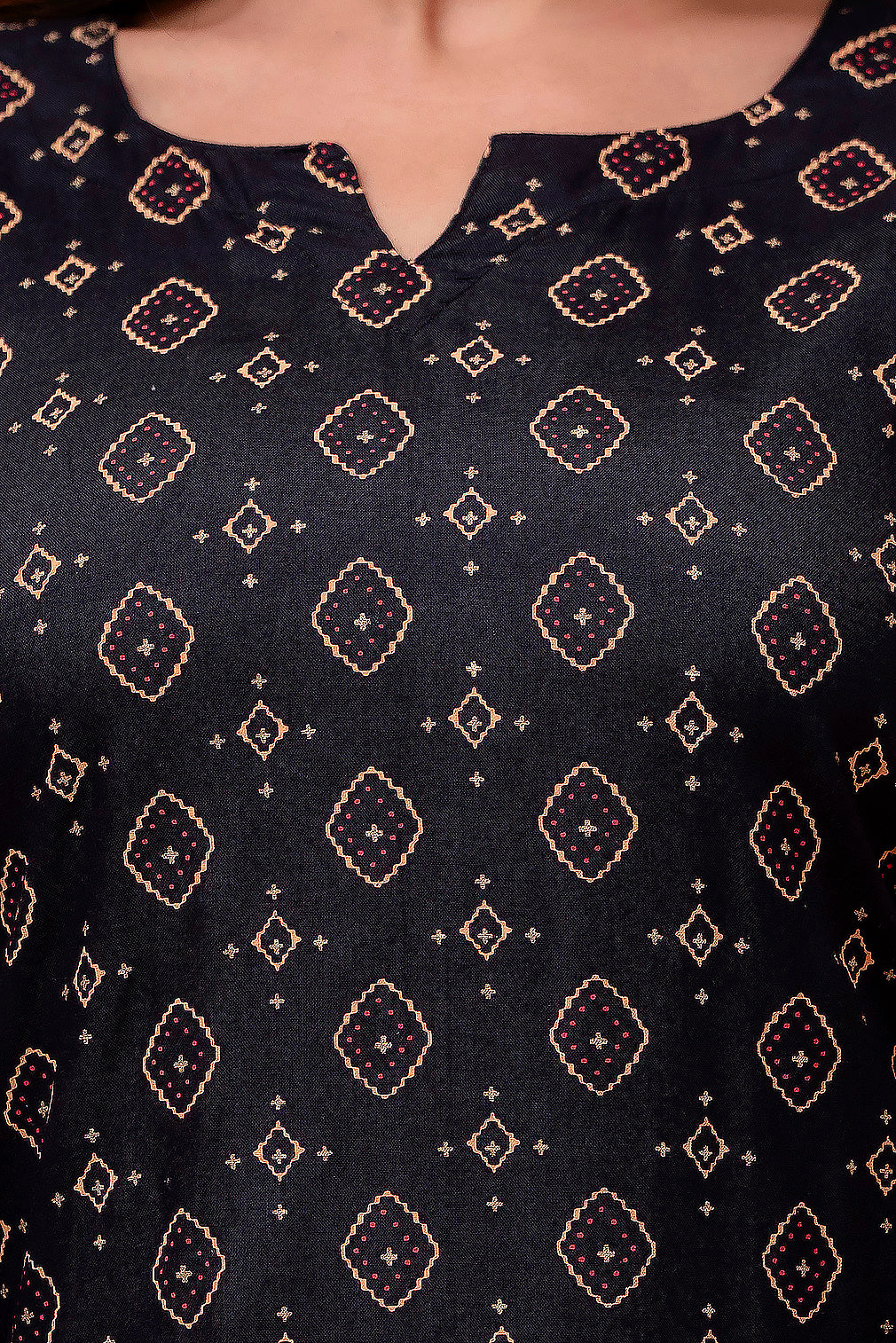 Printed Tunic With Trousers